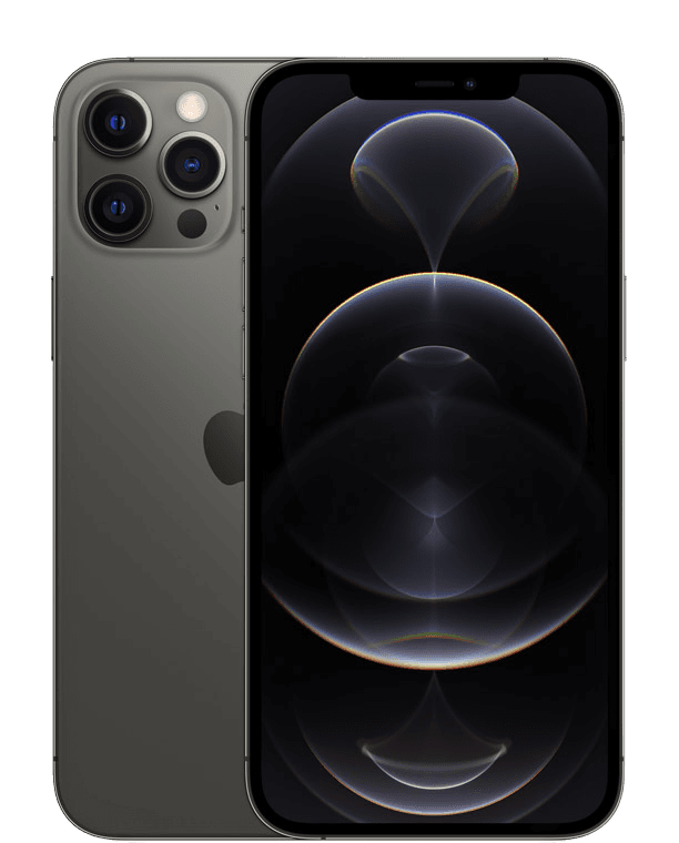 iPhone 12 Pro Max, vista trasera y frontal