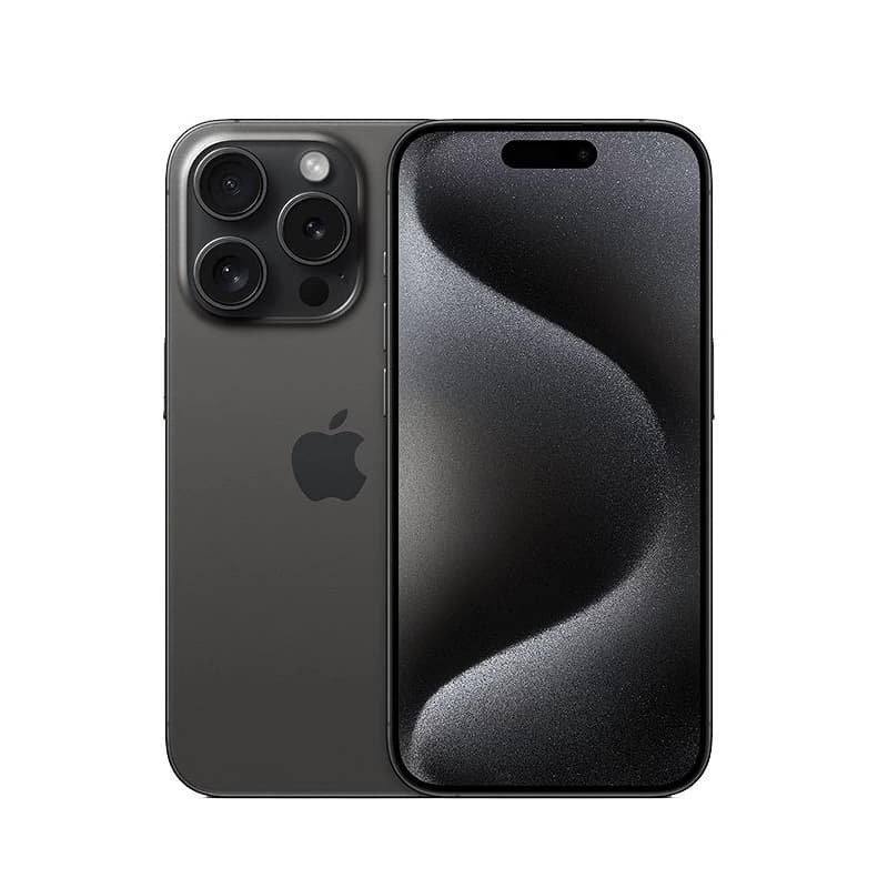 iPhone 15 Pro Max, vista trasera y frontal